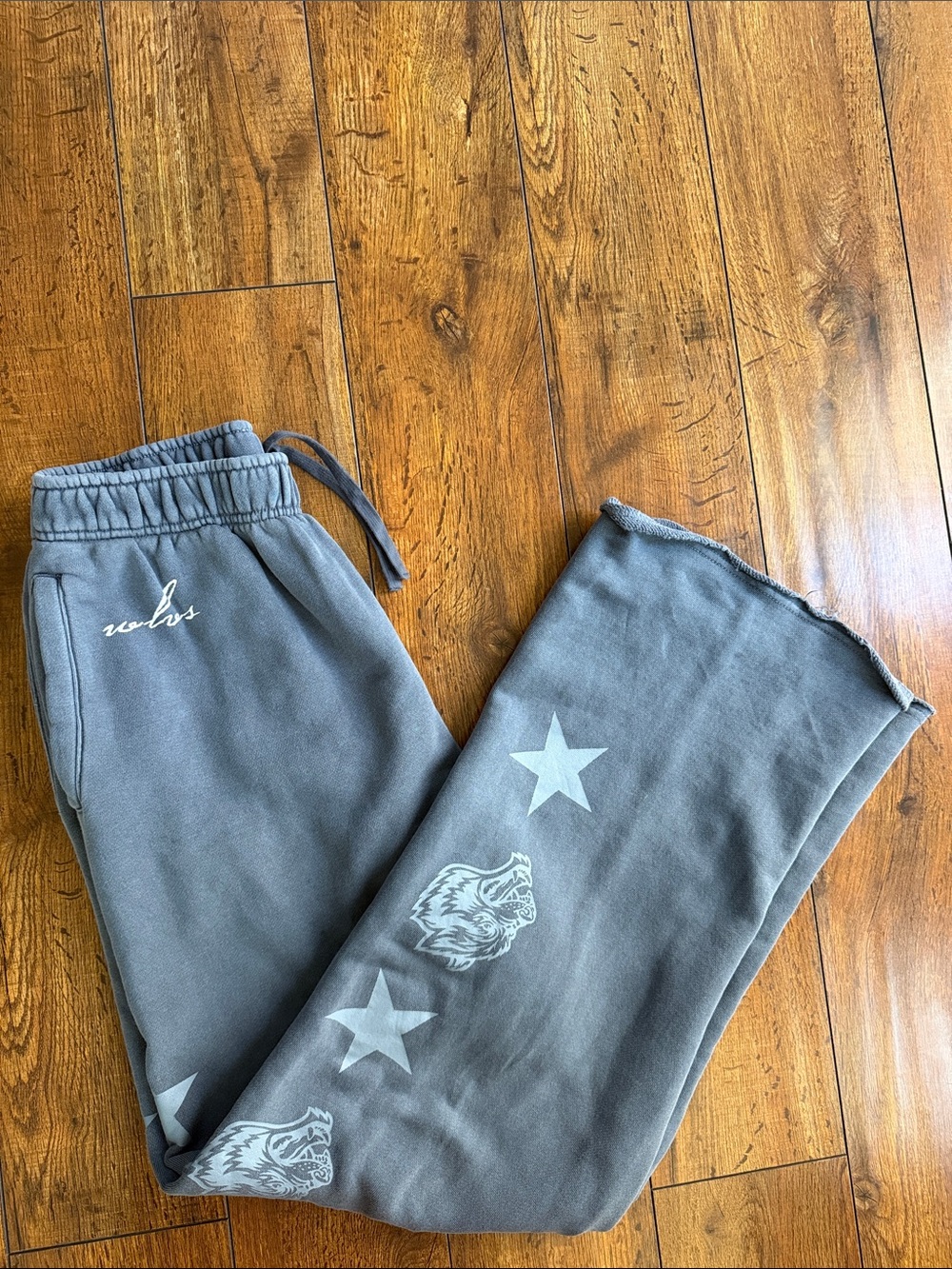 Darc Sport Gray Star & Wolf Joggers